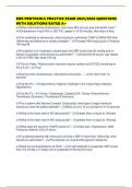 EMS PROTOCOLS PRACTICE EXAM 2025&sol;2026 QUESTIONS WITH SOLUTIONS RATED A&plus;