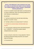 VIRTUAL ATI RN GREENLIGHT LATEST 2025&sol;2026 ACTUAL EXAM  WITH COMPLETE QUESTIONS AND CORRECT DETAILED ANSWERS  &lpar;100&percnt; VERIFIED ANSWERS&rpar; &vert;ALREADY GRADED A&plus;&vert; &vert;&vert;PROFESSOR  VERIFIED&vert;&vert; &vert;&vert;BRANDNEW&excl;&excl;&excl;&vert;&vert; 