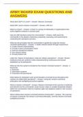 ARMY BOARD EXAM QUESTIONS AND ANSWERS