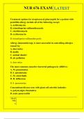 NUR 676 EXAM QUESTIONS AND ANSWERS 2025