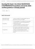 Nursing 104 Exam 1 ULL EXAM QUESTIONS COMPREHENSIVE questions answered&comma; 2025 verified graded A&plus; already passed&excl;