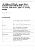MIE 201 Exam 4 &lpar;11&comma;12&comma;13&rpar; Makanui EXAM QUESTIONS COMPREHENSIVE questions answered&comma; 2025 verified graded A&plus; already passed&excl;