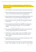 Professional Military Knowledge Eligibility Exam &lpar;PMK-EE&rpar;for E-4&comma; Career Information&comma;QUESTIONS AND ANSWERS LATEST UPDATED 2025 SCORED A&plus;&period;