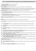 NHA - CERTIFIED MEDICAL ADMINISTRATIVE ASSISTANT &lpar;CMAA&rpar; STUDY GUIDE AVTEC&lpar;PASSED 100&percnt;&rpar;