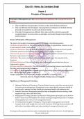 Principles of management 