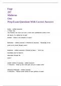 Engr 297 Midterm One Prep Exam Questions With Correct Answers
