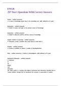 ENGR 297 Test 1 Questions With Correct Answers&period;