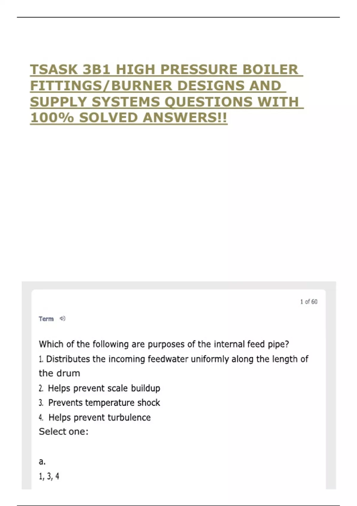 TSASK 3B1 HIGH PRESSURE BOILER FITTINGS/BURNER DESIGNS AND SUPPLY ...