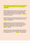 VANED NATIONAL REAL ESTATE EXAM newest actual 2025&sol;2026  with complete QUESTIONS and Answers verified&sol;graded A&plus;  GUARANTEED&period;