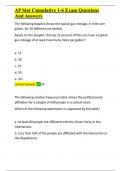 AP Stat Cumulative 1-6 Exam Questions And Answers&period;docx