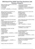 EEG Board Prep ASAP Test Prep Questions with Answers Graded A