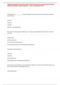 FIREFIGHTER HAZMAT OPS EXAM LATEST 2025 WITH ACTUAL QUESTIONS AND CORRECT VERIFIED ANSWERS ALREADY GRADED A&plus; 100&percnt; GUARANTEED PASS&excl;
