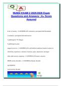 NU 664 Exam 2 &lpar;2025&sol;2026&rpar; &ndash; 100 High-Yield Questions on Anxiety&comma; DSM-5&comma; Schizophrenia&comma; GAD & Cultural Psychiatry