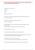 NUSC 1165 FINAL EXAM AND PRACTICE EXAM LATEST 2025 WITH CORRECT QUESTIONS AND DETAILED ANSWERS&sol;ALREADY GRADED A&plus;