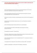 CSPT FINAL EXAM AND PRACTICE EXAM LATEST 2025 WITH CORRECT QUESTIONS AND DETAILED ANSWERS&sol;ALREADY GRADED A&plus;