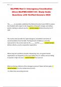 SEJPME Mod 3- Interagency Coordination &lpar;6hrs&rpar; SEJPME-US001-04 &vert; Study Guide Questions with Verified Answers 2025