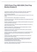 CSCS Exam Prep 2023-2024 &lpar;Test Prep Books&rpar;-Graded A