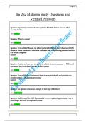 Itn 262 Midterm study Questions and  Verified Answers