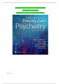 Test Bank for Primary Care Psychiatry 2nd Edition &lpar;LATEST&rpar;  by Robert McCarron&comma; Glen Xiong  &vert;All Chapters &lpar;1 &ndash; 26&rpar; Expert Verified Answers &vert; Grade A&plus;