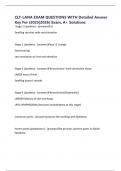 CLT-LANA EXAM QUESTIONS WITH Detailed Answer Key For &lpar;2025&vert;2026&rpar; Exam&comma; A&plus; Solutions