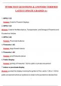 TFM06 TEST &vert; QUESTIONS & ANSWERS &lpar;VERIFIED&rpar; &vert; LATEST UPDATE 2025&sol;2026&vert; GRADED A&plus;