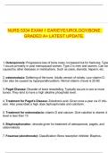 NURS 5334 EXAM 1 EAR&sol;EYE&sol;UROLOGY&sol;BONE  GRADED A&plus; LATEST UPDATE&period;