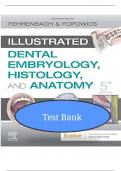 Test Bank For Illustrated Dental EmbryologyHistologyandAnatomy 5th Edition&vert; All Chapters&comma; study guide
