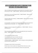 ATI COMPREHENSIVE EXIT EXAM QUESTIONS AND VERIFIED ANSWERS WELL GRADED&comma;