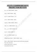  ATI PN COMPREHENSIVE EXIT EXAM