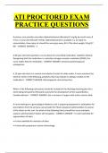 ATI PROCTORED FUNDAMENTALS REVIEW QUESTION