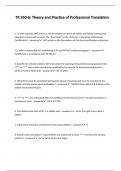 TR 350-6&colon; Theory and Practice of Professional Translation