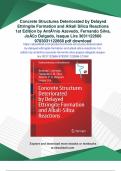 Concrete Structures Deteriorated by Delayed Ettringite Formation and Alkali Silica Reactions 1st Edition by Ant&Atilde;&sup3;nio Azevedo&comma; Fernando Silva&comma; Jo&Atilde;&pound;o Delgado&comma; Isaque Lira 3031122666 9783031122668 - Instant Download