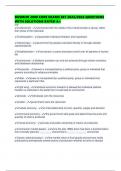 BUSMHR 2000 CORE EXAMS SET 2025&sol;2026 QUESTIONS WITH SOLUTIONS RATED A&plus;