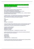 BUSMHR 2000 END OF COURSE 2025&sol;2026 QUESTIONS WITH SOLUTIONS RATED A&plus;