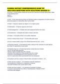 FLORIDA NOTARY COMPREHENSIVE EXAM TIP 2025&sol;2026 QUESTIONS WITH SOLUTIONS GRADED A&plus;