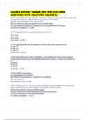 FLORIDA NOTARY EVALUATION TEST 2025&sol;2026 QUESTIONS WITH SOLUTIONS GRADED A&plus;