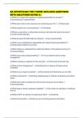 GA ESTHETICIAN TEST PAPER 2025&sol;2026 QUESTIONS WITH SOLUTIONS RATED A&plus;