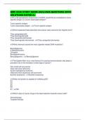 GMS 6540 STUDY GUIDE 2025&sol;2026 QUESTIONS WITH SOLUTIONS RATED A&plus;