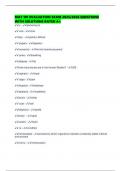 MAT 101 EVALUATION EXAM 2025&sol;2026 QUESTIONS WITH SOLUTIONS RATED A&plus;