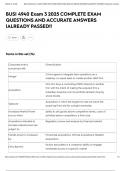 BUSI 4940 Exam 3 2025 COMPLETE EXAM QUESTIONS AND ACCURATE ANSWERS &vert;ALREADY PASSED&excl;&excl;