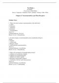 Test Bank to accompany Neuroscience&comma; Sixth Edition BY Purves &bull; Augustine &bull; Fitzpatrick &bull; Hall &bull; LaMantia &bull; Mooney &bull; Platt &bull; White &lpar;Chapter 6&colon; Neurotransmitters and Their Receptors&rpar;