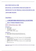 Solution Manual For Financial Accounting&comma; 8th Canadian Edition by Libby&comma; Hodge&comma; Kanaan&comma; Sterling Chapters 1 - 13&comma; Complete &emsp;
