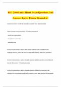 BIO 2300 Bundled Exam with 100&percnt; correct answers