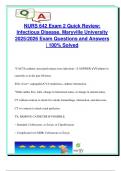 NURS 642 EXAM