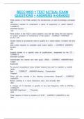 BECC MOD 1 TEST ACTUAL EXAM QUESTIONS &plus; ANSWERS A-GRADED 