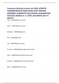 Tennessee Boating License test 2025 UPDATE&vert; COMPREHENSIVE QUESTIONS AND VERIFIED ANSWERS &lpar;COMPLETE SOLUTIONS&rpar; GUARANTEED SUCCESS &vert;GRADE A&plus;&excl;&excl; &lpar;100&percnt; ACCURATE&rpar; GET IT RIGHT&excl;&excl;