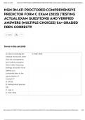 NGN RN ATI PROCTORED COMPREHENSIVE PREDICTOR FORM C EXAM &lpar;2025&rpar; &lpar;TESTING ACTUAL EXAM QUESTIONS&rpar; AND VERIFIED ANSWERS &lpar;MULTIPLE CHOICES&rpar; &vert;&vert;A&plus; GRADED &vert;100&percnt; CORRECT&excl;&excl;