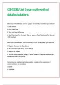 CON 1200V Unit 7 exam with verified detailed solutions