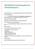 AATC CON 1200 Exam 1 Study Guide questions with verified detailed solutions 