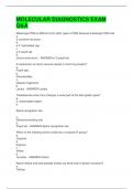 MOLECULAR DIAGNOSTICS EXAM Q&A